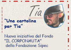 Corponauta cartolina Tia